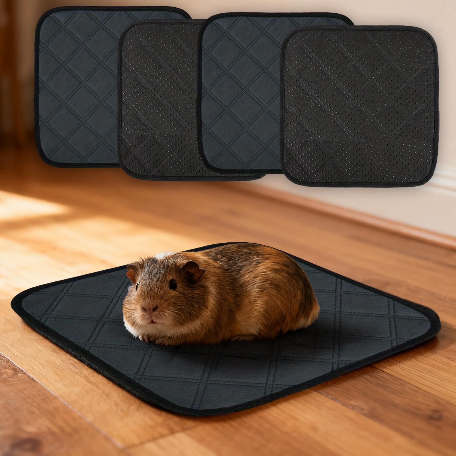 Hedgehog Bedding Liner - Bunny Cage Liner 4-delige trainingsmat Wasbaar