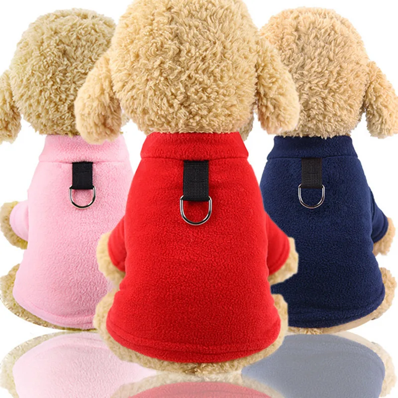 Pet Supplies York - Winterhondvest Zachte fleecekleding voor kleine honden