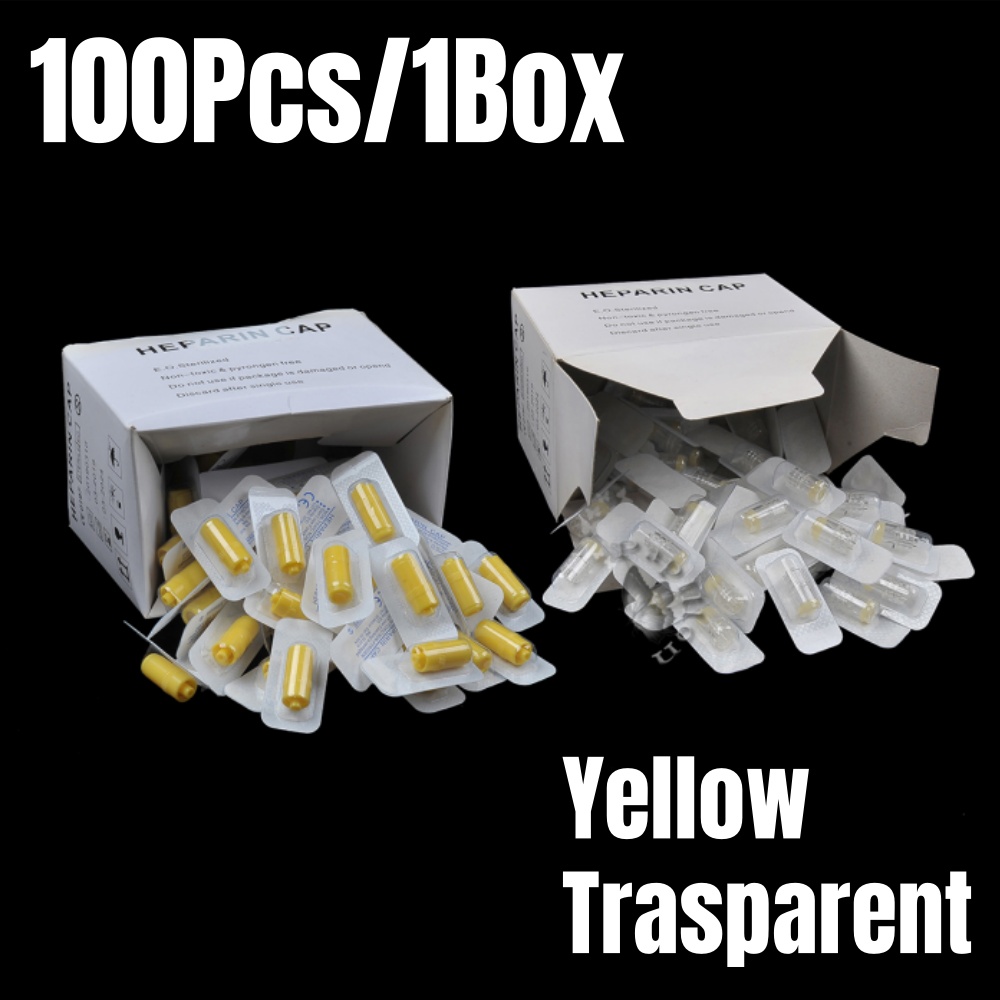 Pet Supplies For Dogs - 100 stks/doos Heparin Cap IV Wegwerp