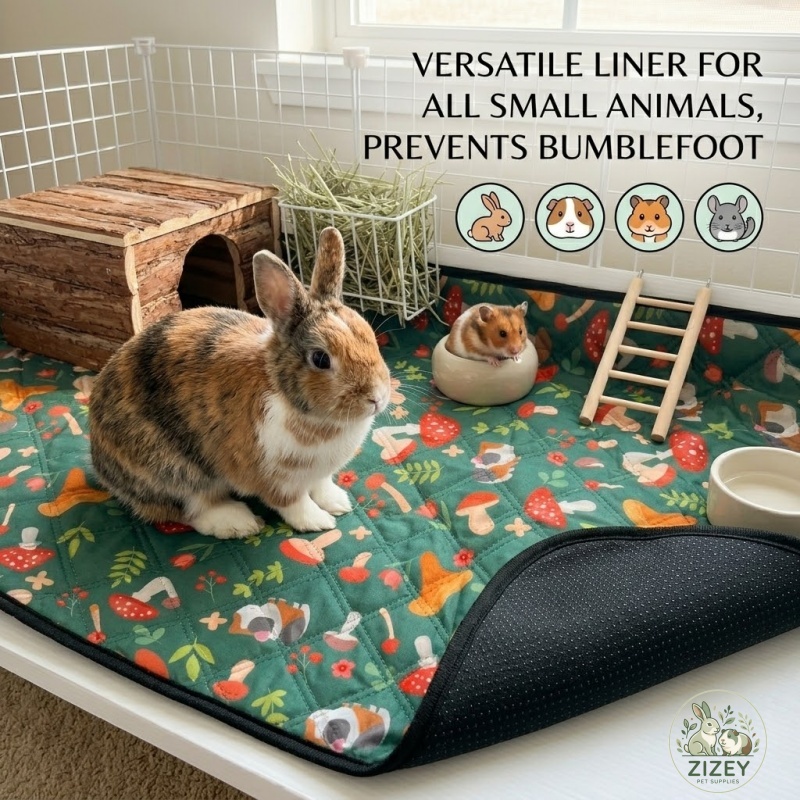Hedgehog Bedding Liner - Hamster Bedding Mat Wasbaar Konijn Plasmat