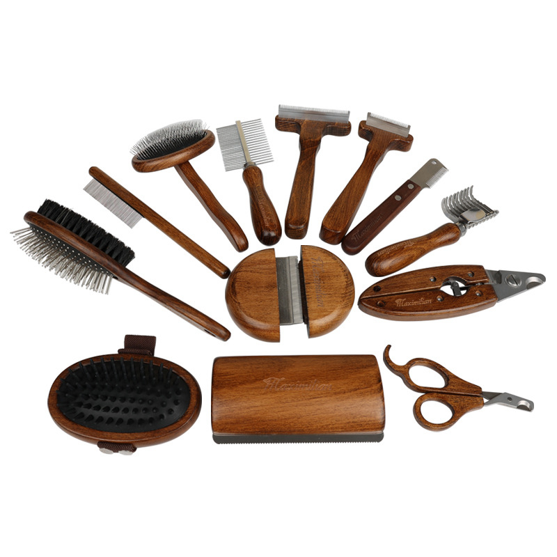 Pet X Supplies & Tack - Hond Kam Antiek Massief Hout Vele