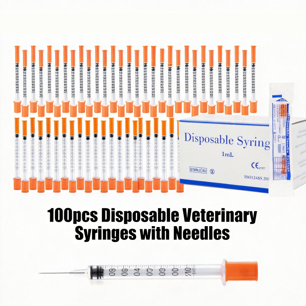 Pet Supplies For Dogs - 100 stuks wegwerpspuitjes 1ml 0.5ml 30G
