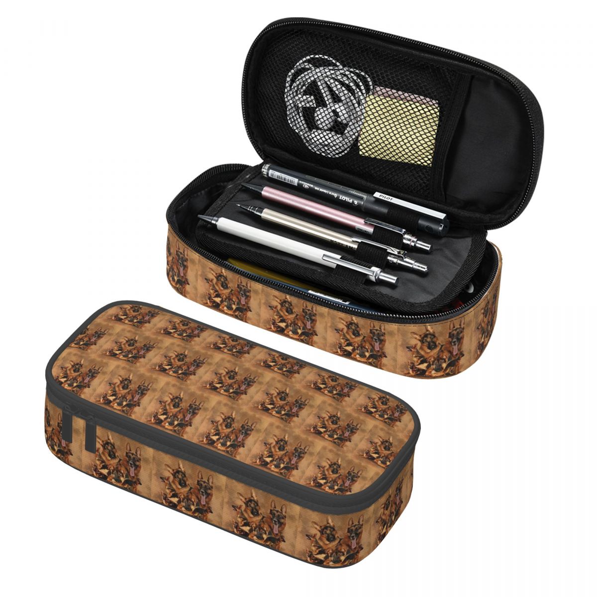 Pet X Supplies & Tack - Aangepaste Kawaii Kawaii Duitse herdershond etui