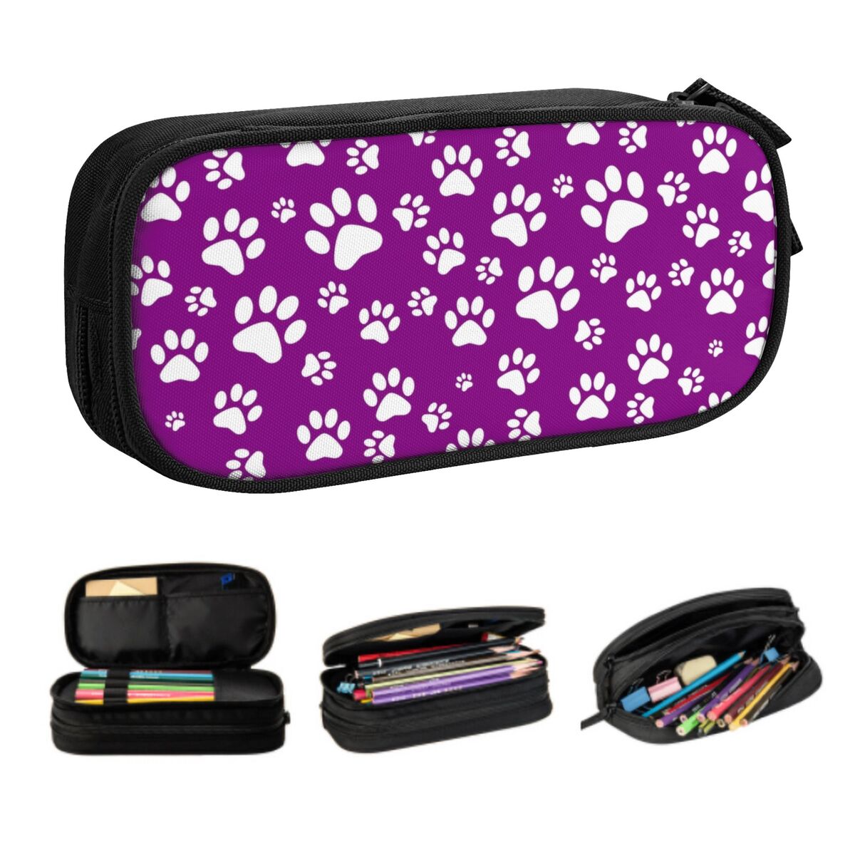 Pet X Supplies & Tack - Aangepaste Kawaii Hond Poot Patroon Etuis