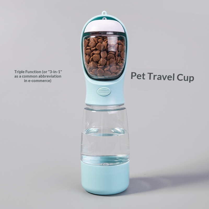 Pet Supplies In Store - Draagbare honden- en kattenwaterfles met een