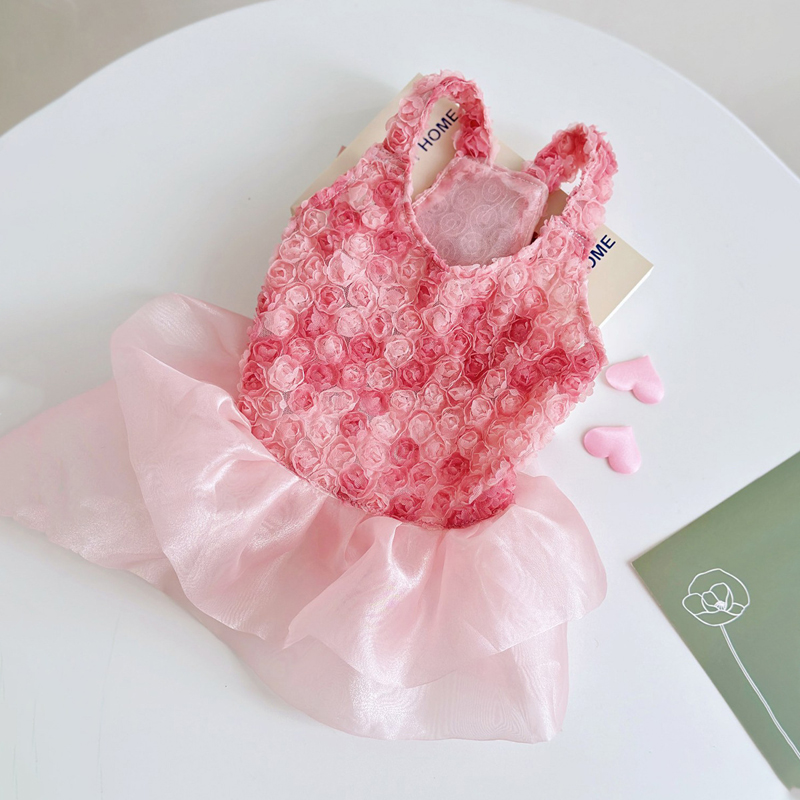 Pet Supplies York - Lente Zomer Dunne Puppy Prinsessenrok Hondenkleding