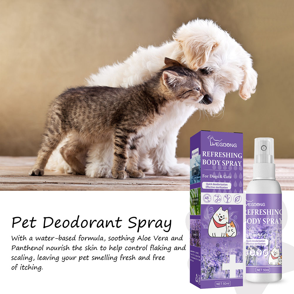 Pet Supplies In Store - Hondenontgeuringspray, ontlastreiniger, deodorant, verwijdert geur, 50ml,