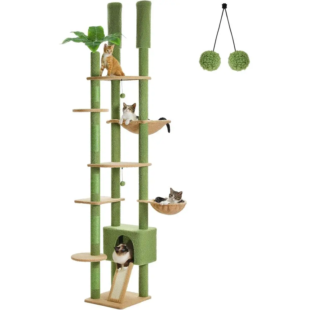 Verstelbare hoge kattenboom me - Cat Scratching Post recensie en prijs