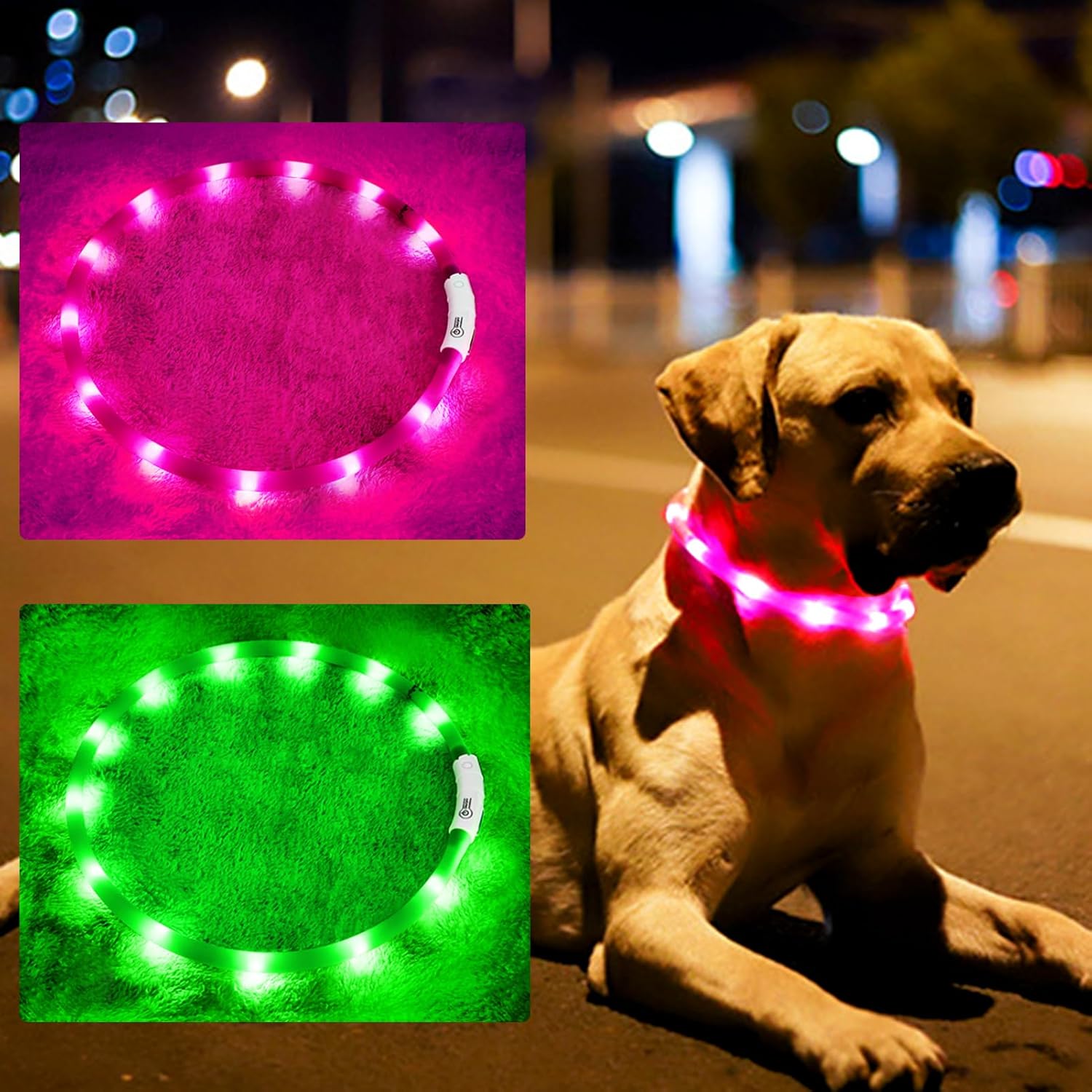 Siliconen LED-hondenhalsband,  - Dog Muzzle Silicone recensie en prijs