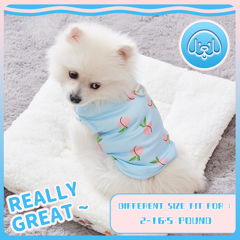 Roze Perzik Patroon Vest Voor  - Pet Supplies York recensie en prijs