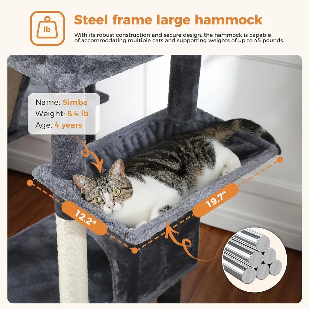 70 cm hoge kattenboom met 2 ap - Cat Scratching Post recensie en prijs