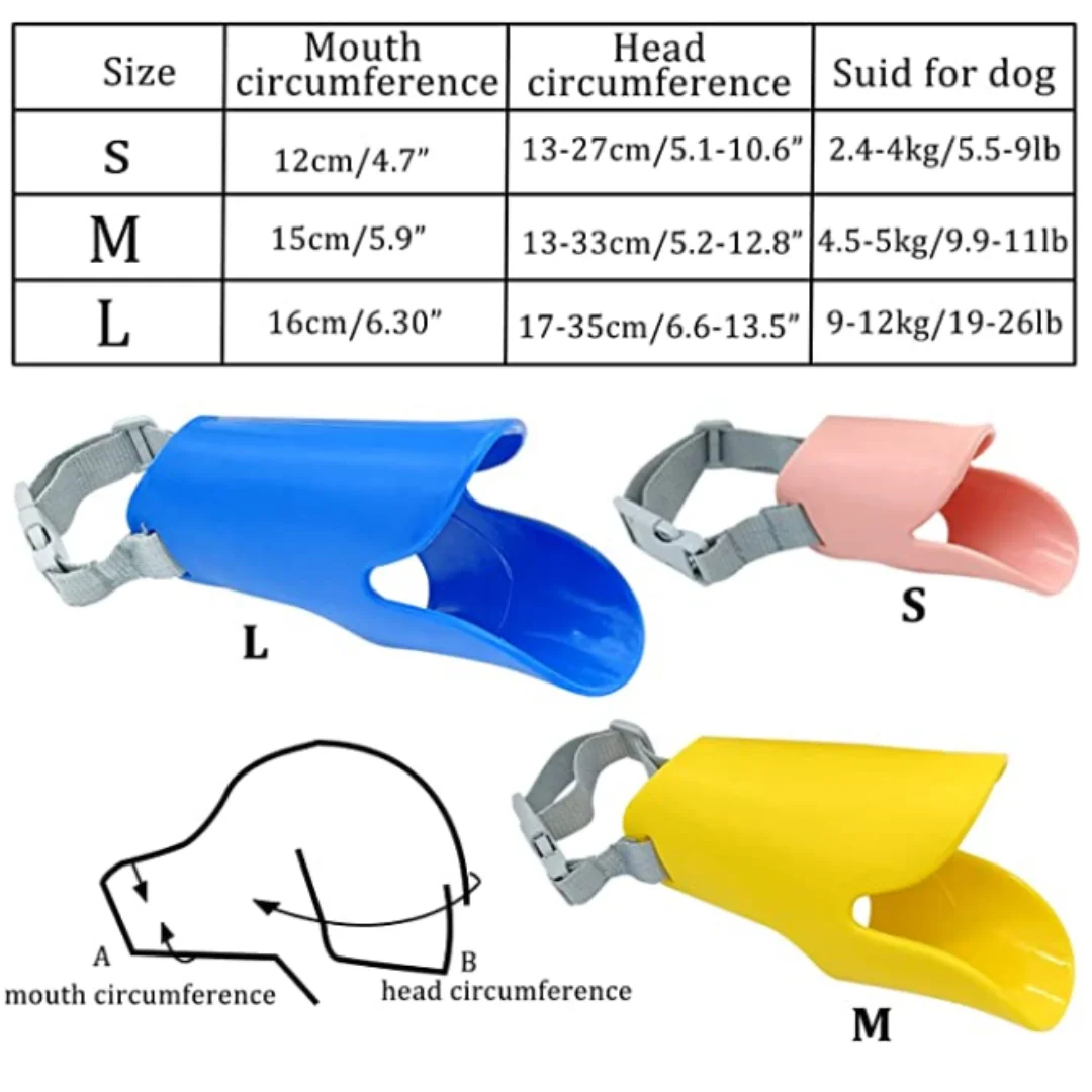 Hond Siliconen Eendensnuit Voo - Dog Muzzle Silicone recensie en prijs