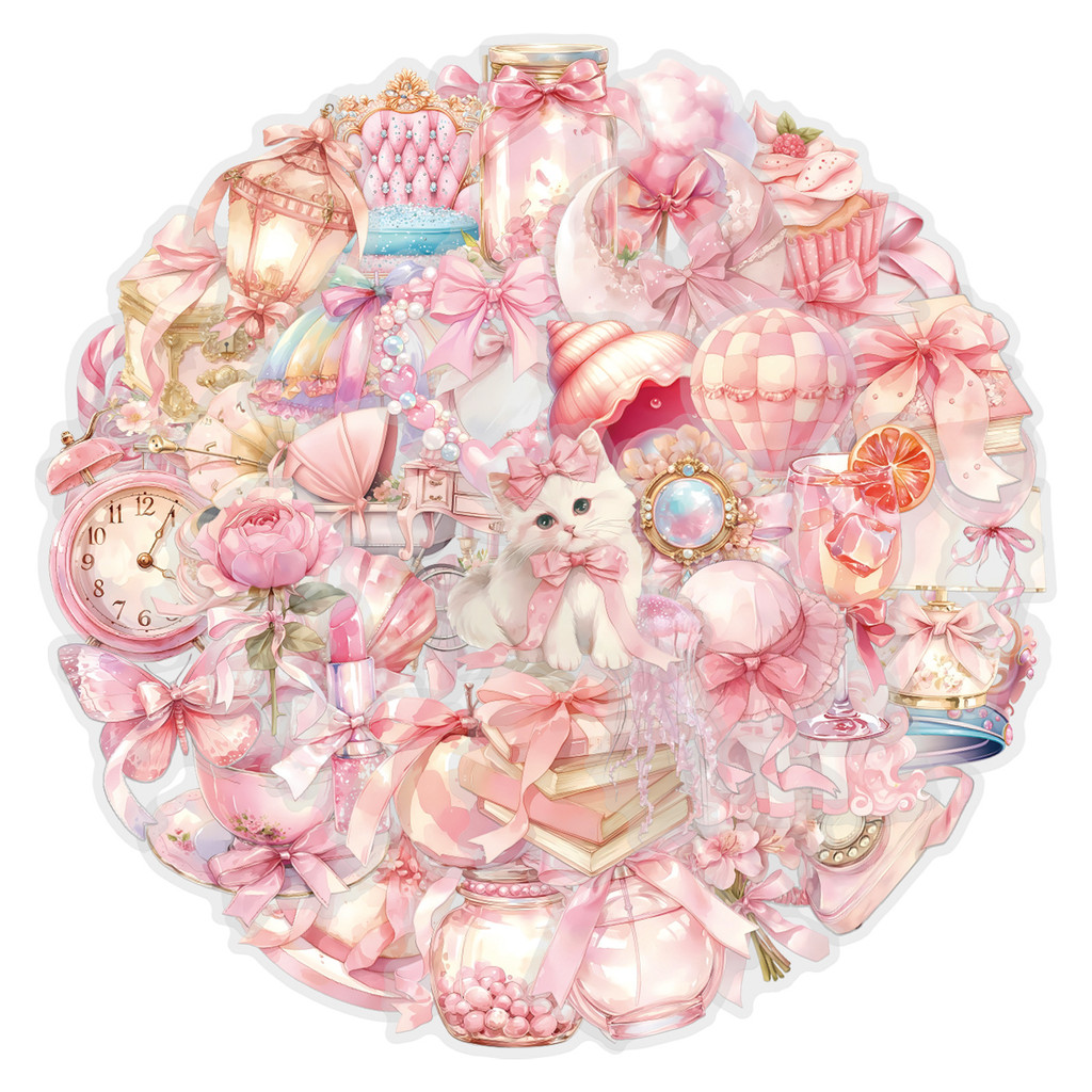 60 stuks roze Coquette-sticker - Pet Supplies In Store recensie en prijs