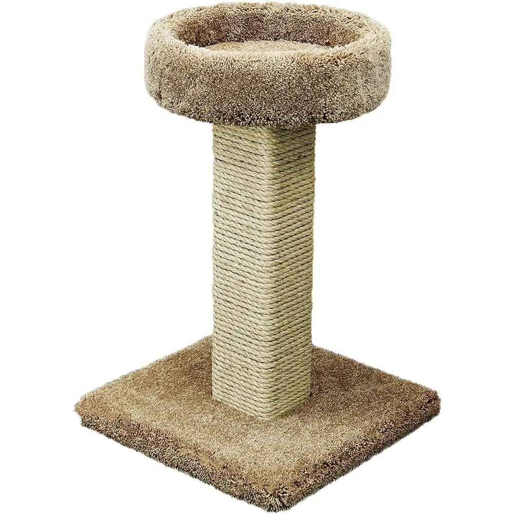 Grote krabpaal van massief hou - Cat Scratching Post recensie en prijs