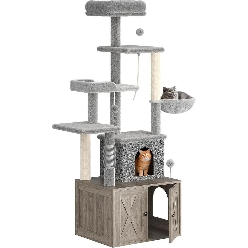 Grote multi-level katten speel - Cat Scratching Post recensie en prijs