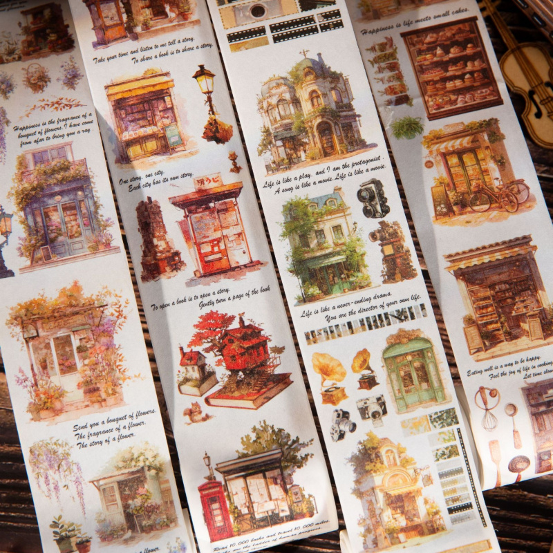 5x200cm Retro Food Shop Tape S - Pet Supplies In Store recensie en prijs