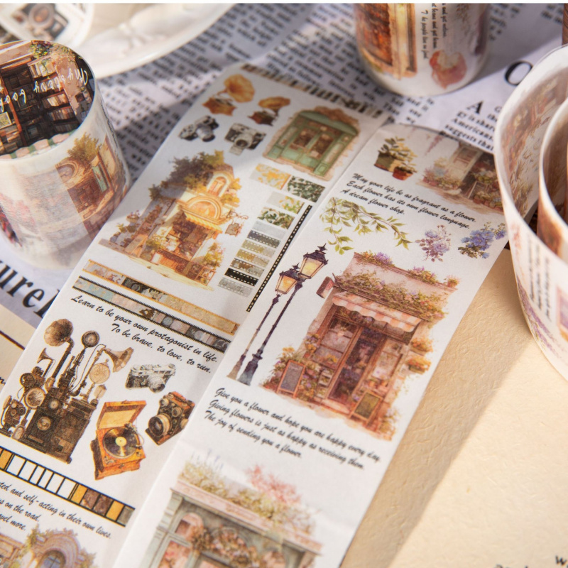 5x200cm Retro Food Shop Tape S - Pet Supplies In Store recensie en prijs