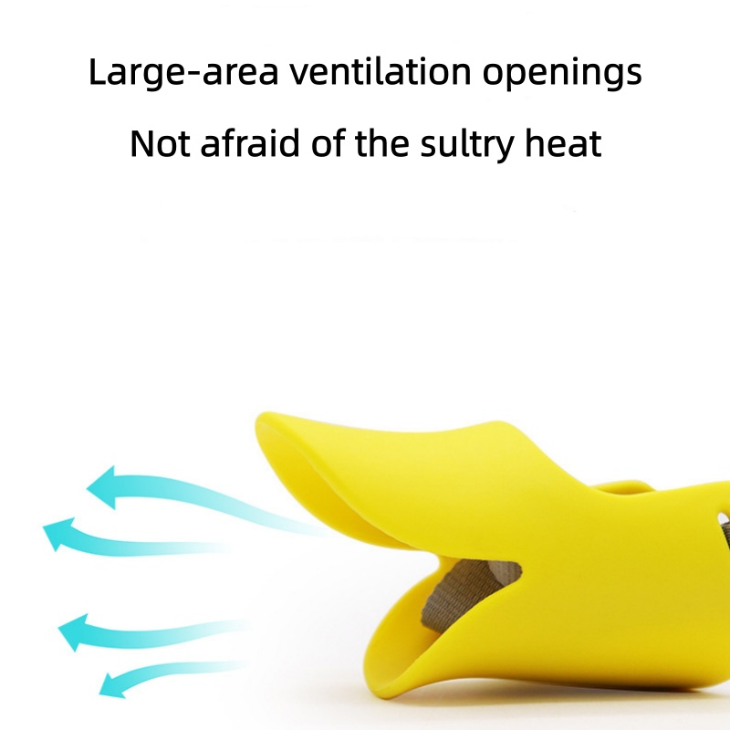 Ademende eendvormige hondenmui - Dog Muzzle Silicone recensie en prijs