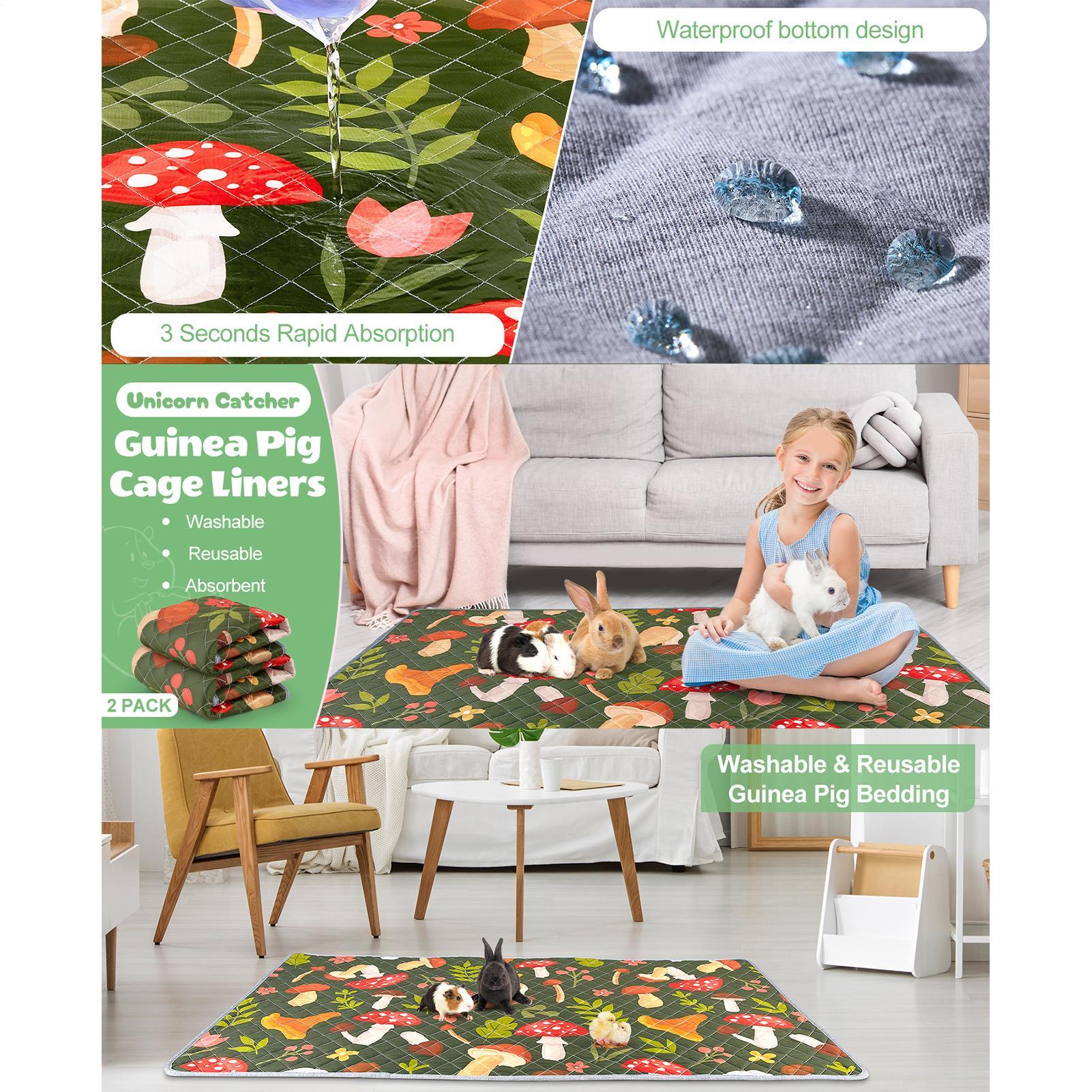 Bunny Cage Liner Wasbare Absor - Hedgehog Bedding Liner recensie en prijs