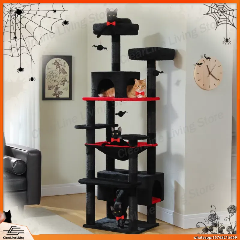 Grote kattenboomtoren voor bin - Cat Scratching Post recensie en prijs